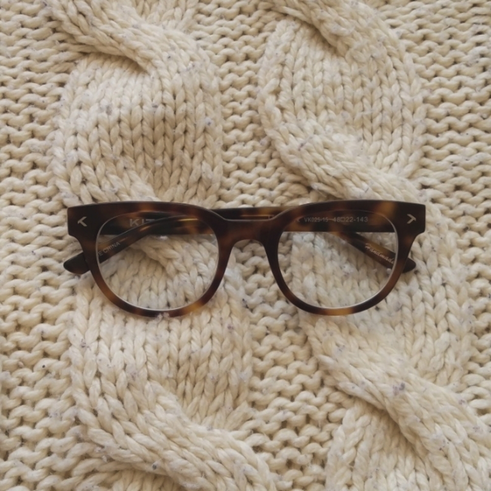 NWOT Classic Wayfarer Tortoise Acetate Frames for Prescription Glasses